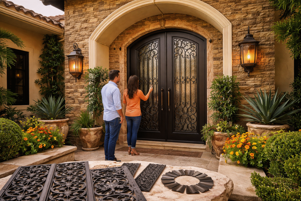 How to Choose the Best Wrought Iron Entry Door for Your El Paso Home
