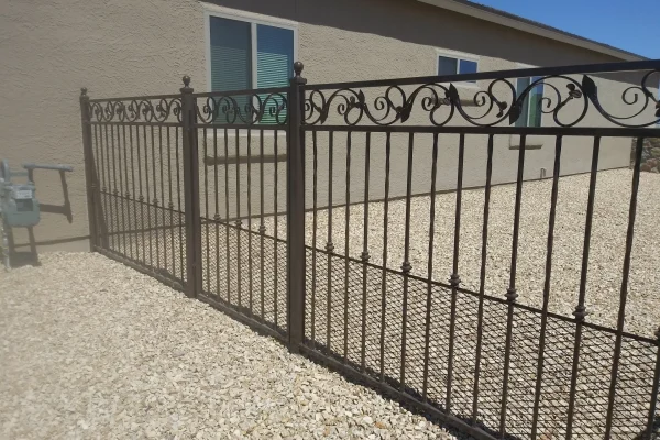 Custom Wrought Iron Fence